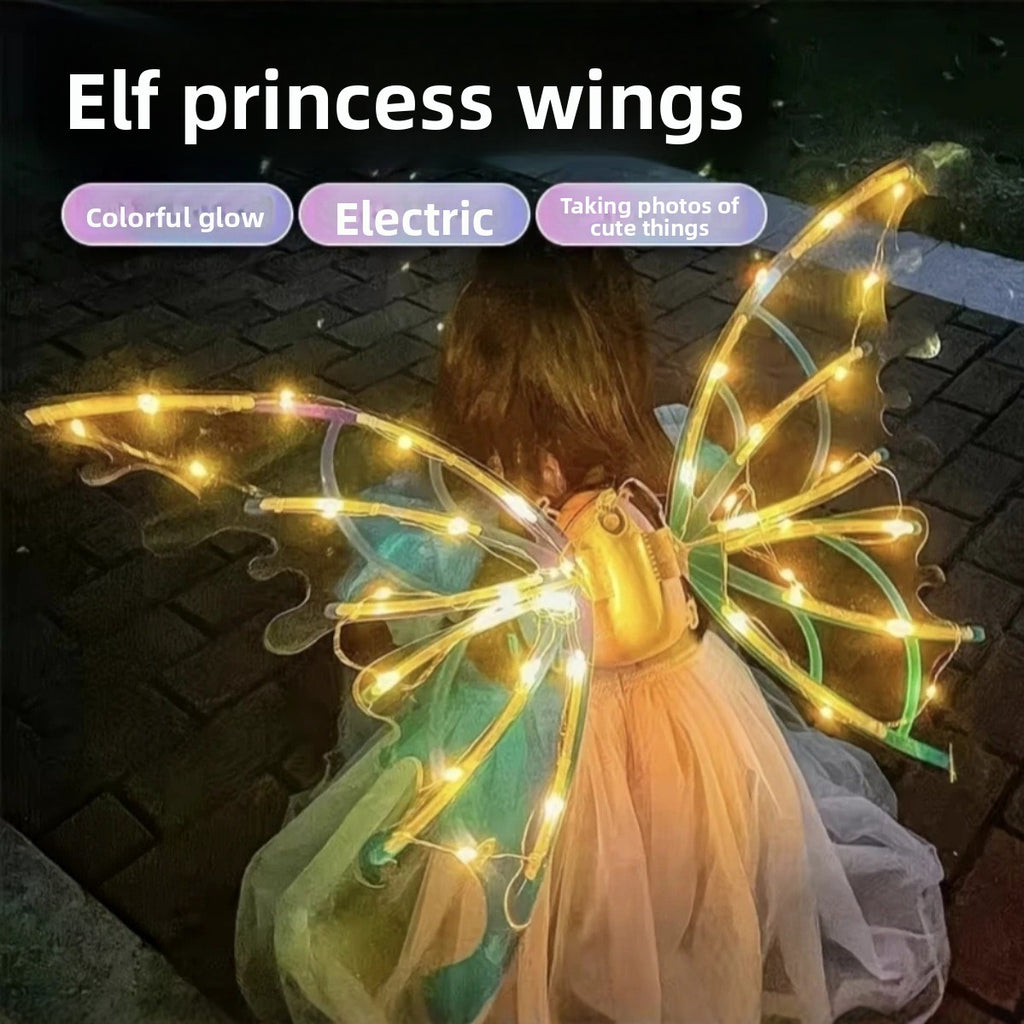 LED Light Up Moving Wings Toy