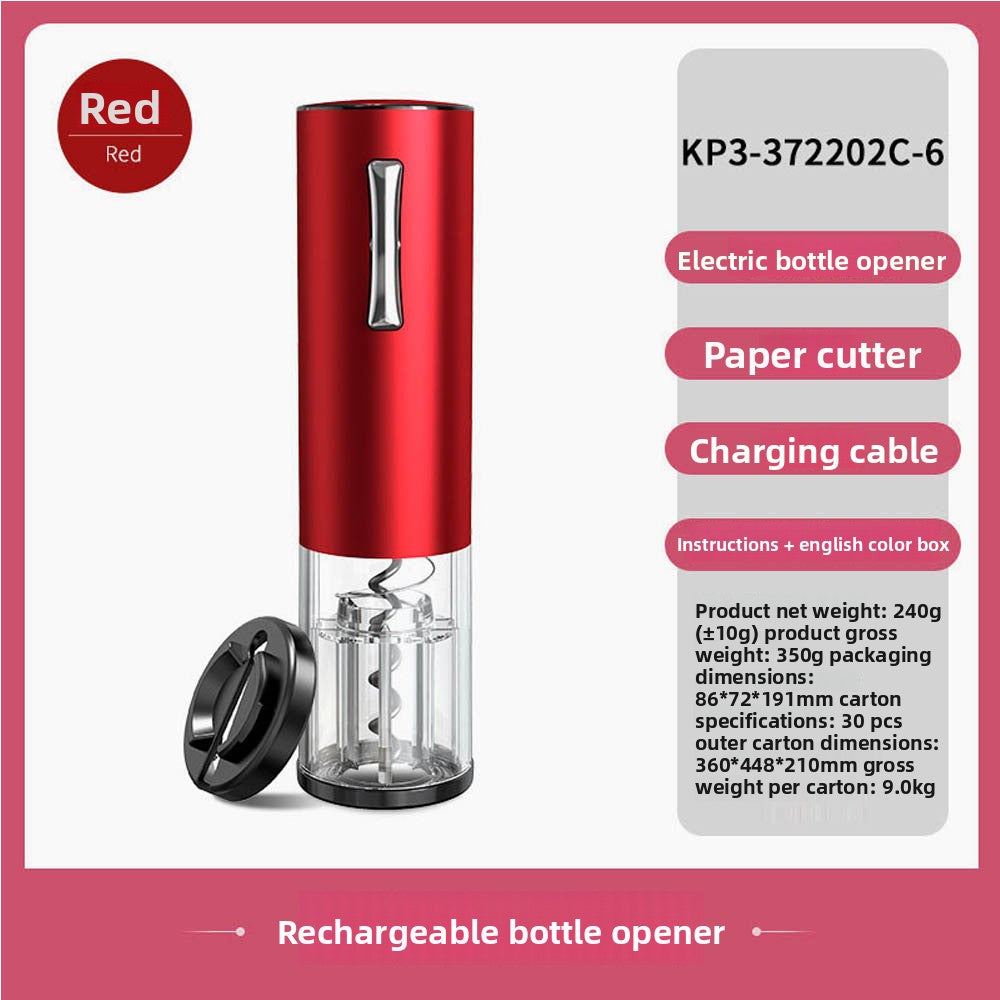 Electric Wine Bottle Opener with Base Stand