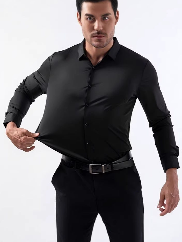 Stretch Wrinkle Resistant Mens Shirt