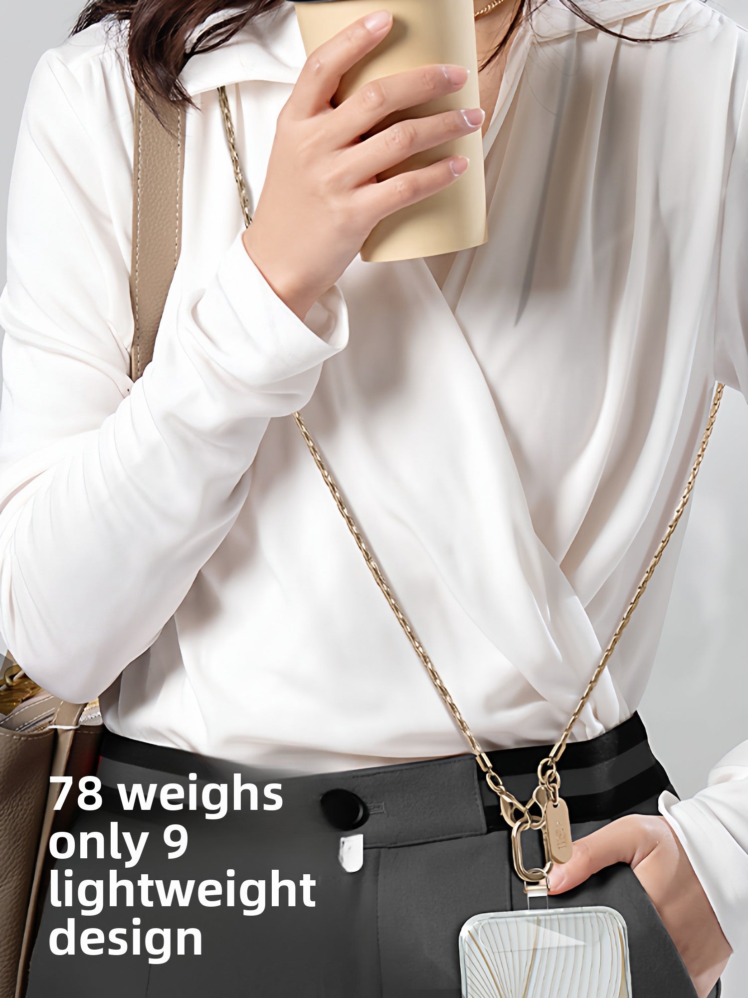 Adjustable Metal Phone Chain