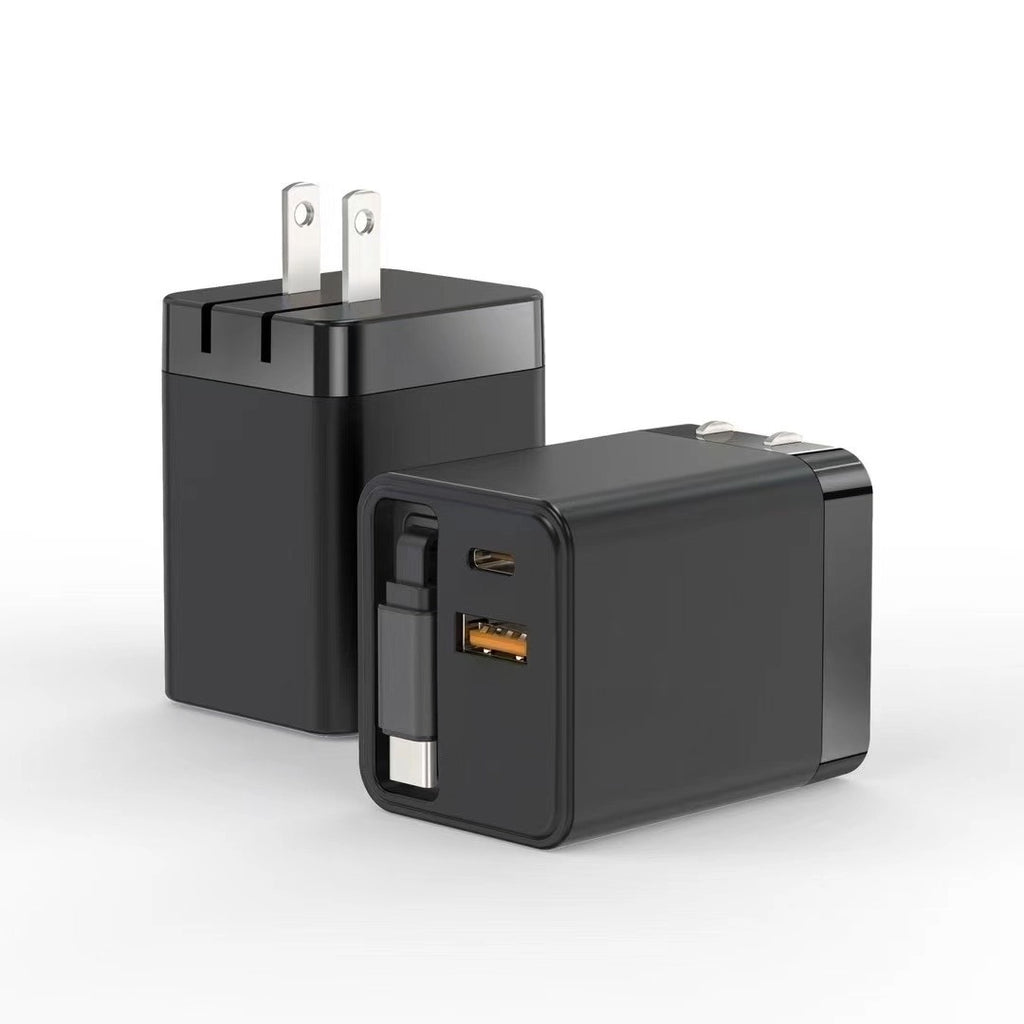 65W GaN Fast Charger with Dual USB Ports