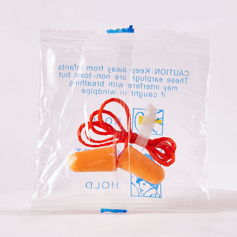 Noise Reducing Sponge Earplugs with Cord