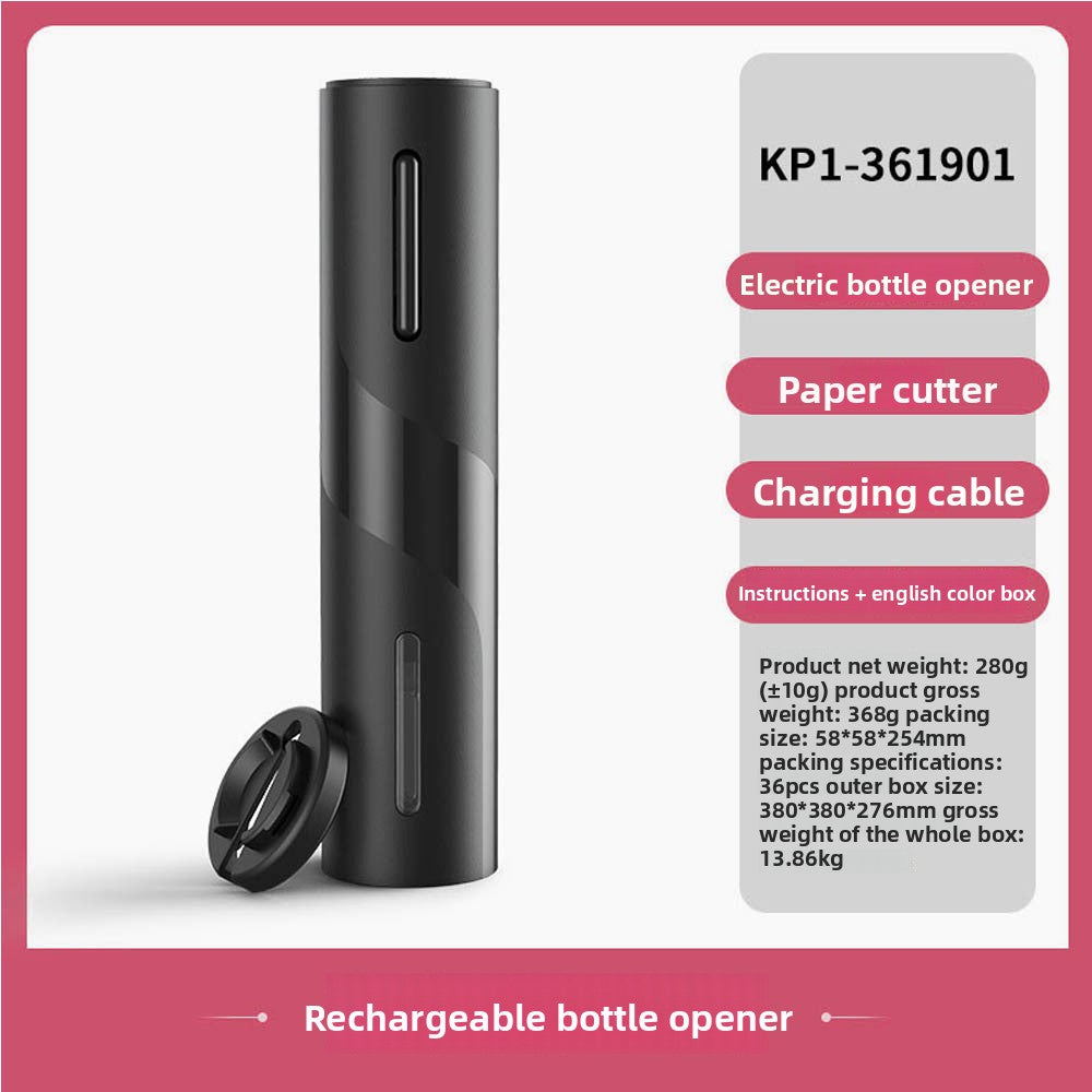 Electric Wine Bottle Opener with Base Stand