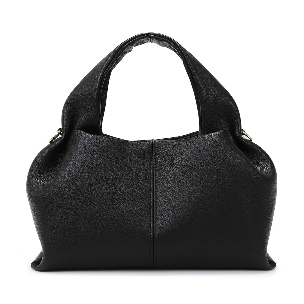 Slouchy PU Leather Cloud Shoulder Bag Large Capacity Minimalist Hobo Purse