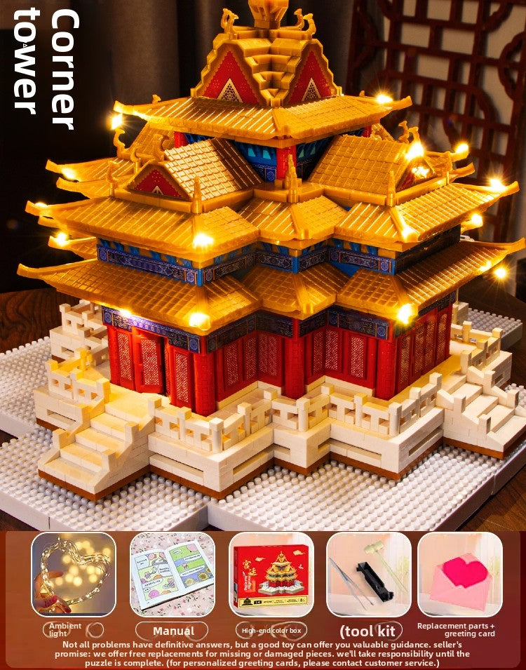 Imperial Architecture Mortise & Tenon Building Block Set - 3D Display Model