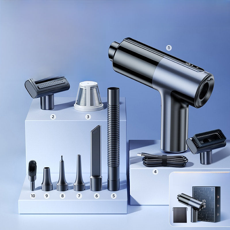Handheld Cordless Vacuum Cleaner with Blowing and Suction