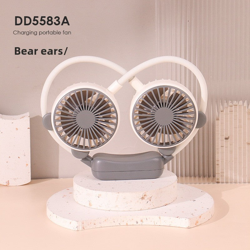 Foldable USB Rechargeable Neck Fan