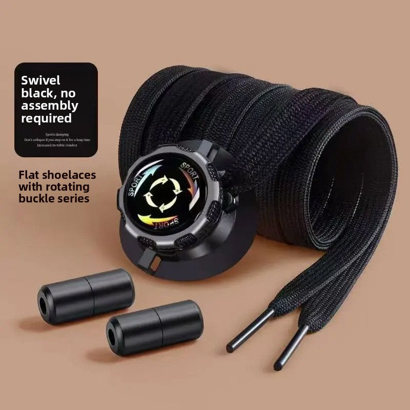 Rotating Buckle Shoe Lace Fastener