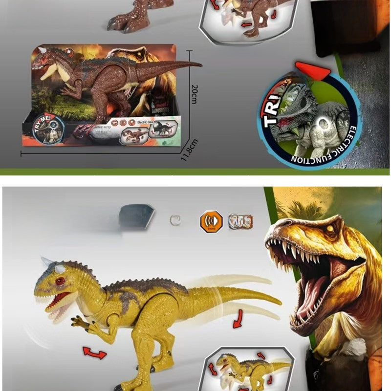 Large Remote Control Dinosaur Toy with Sound and Light