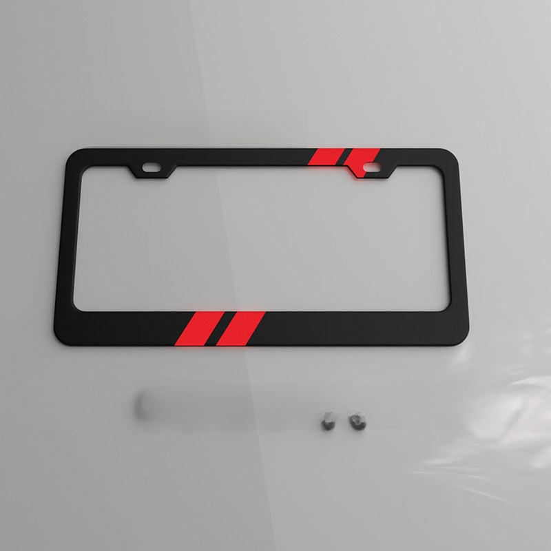 US Standard License Plate Frame with UV Coating