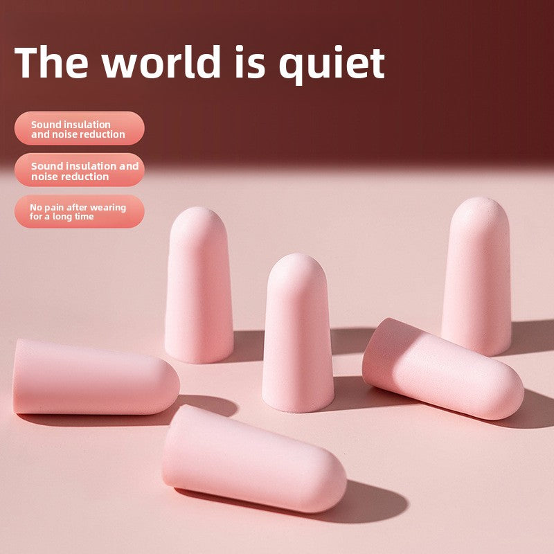 Reusable Noise Reducing Soft Foam Earplugs