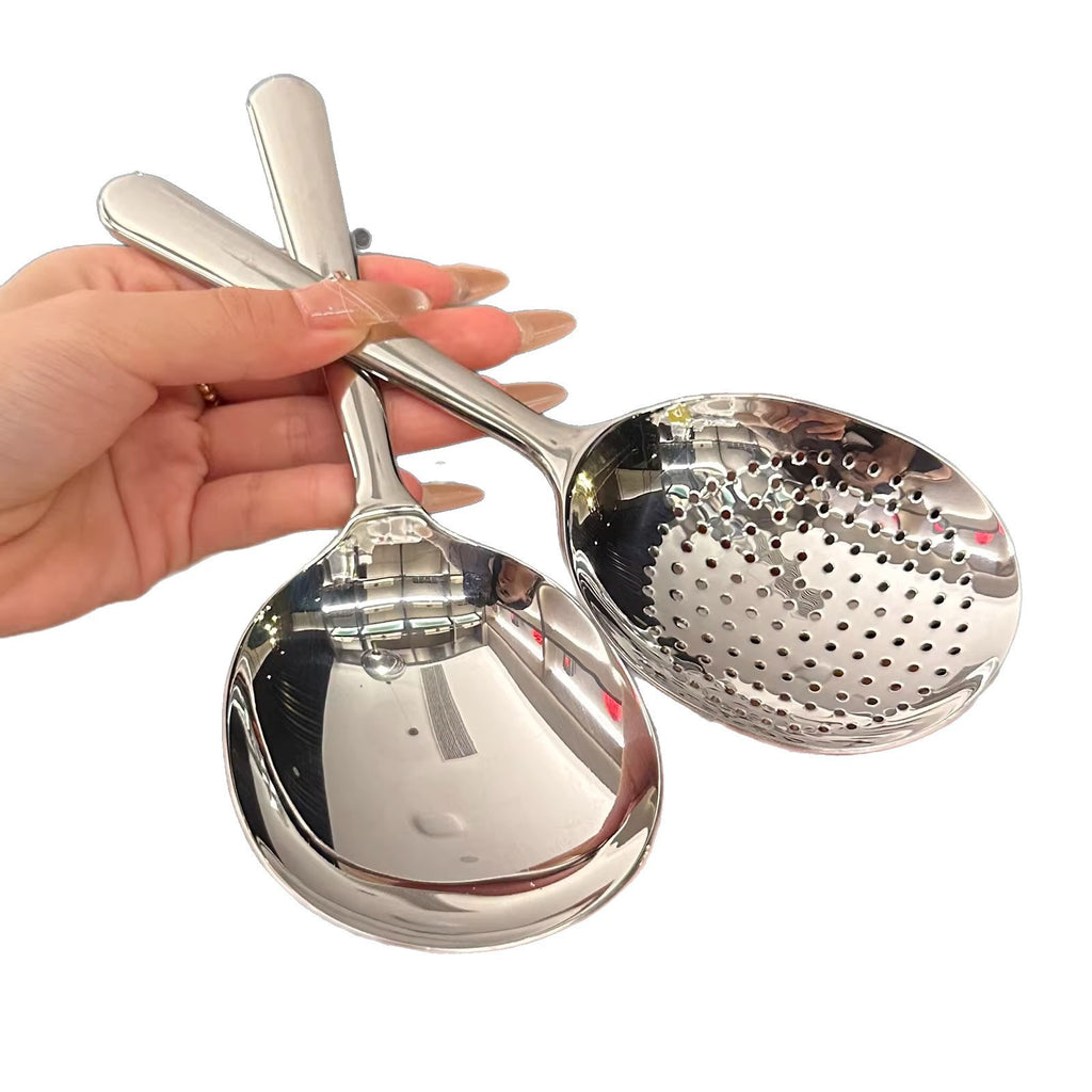 Stainless Steel Kitchen Spoon with Colander