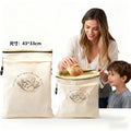 Reusable Cotton Bread Storage Bags with Drawstring