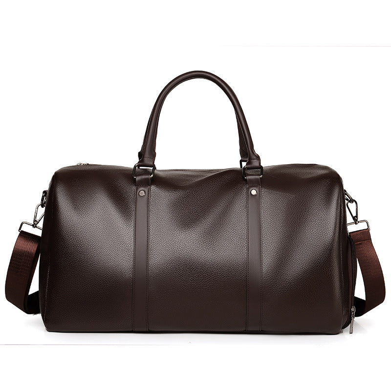 Durable PVC Travel Crossbody Bag with Shoe Compartment
