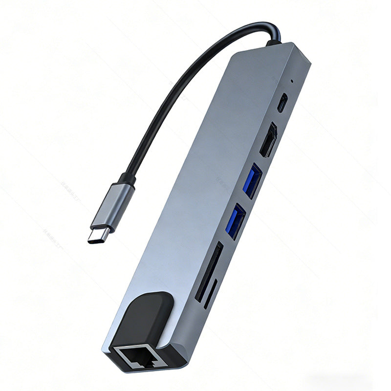 Aero Hub Pro Aluminum USB-C Docking Station | Multi-Port Laptop Expansion Hub