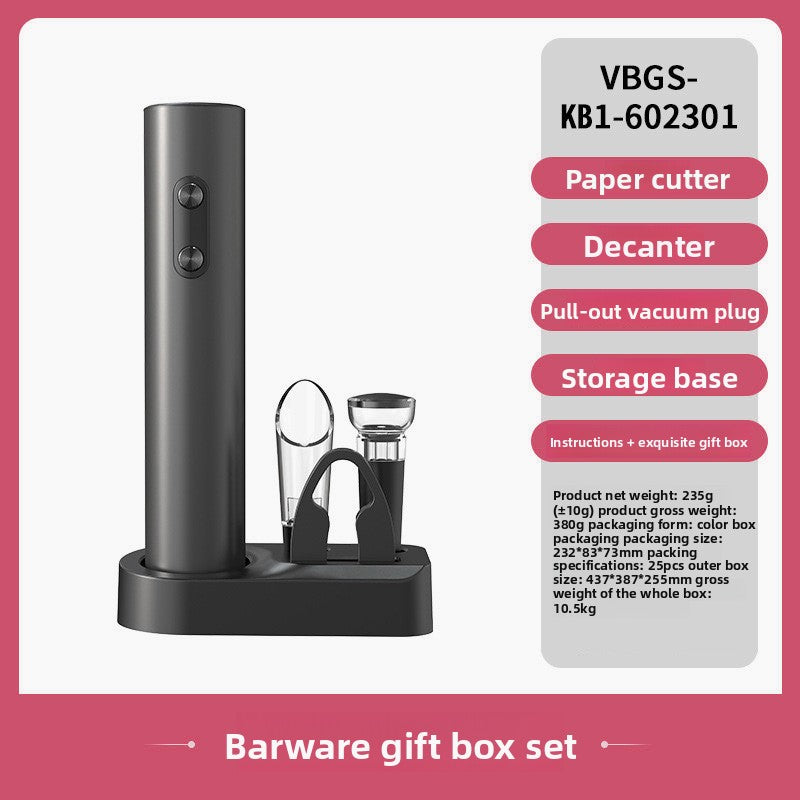 Electric Wine Bottle Opener with Base Stand