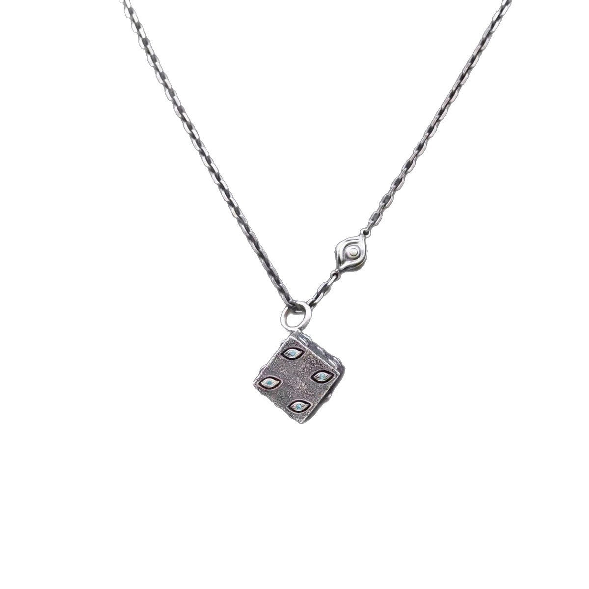 Anime Dice Pendant Necklace