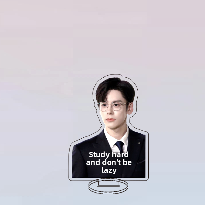 Double-Sided Acrylic Desktop Stand
