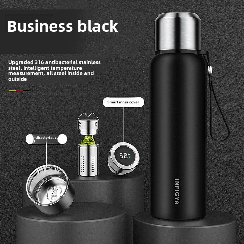 Stainless Steel Insulated Water Cup with Tea Separation