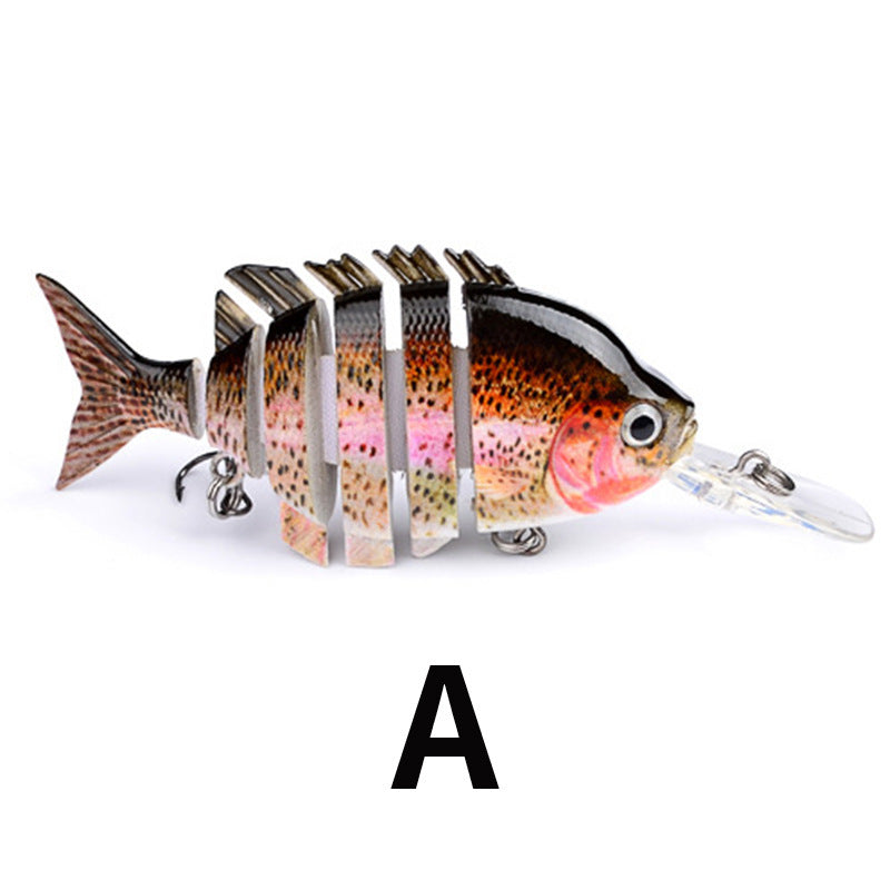 Hard Plastic Multi-Joint Fishing Lure
