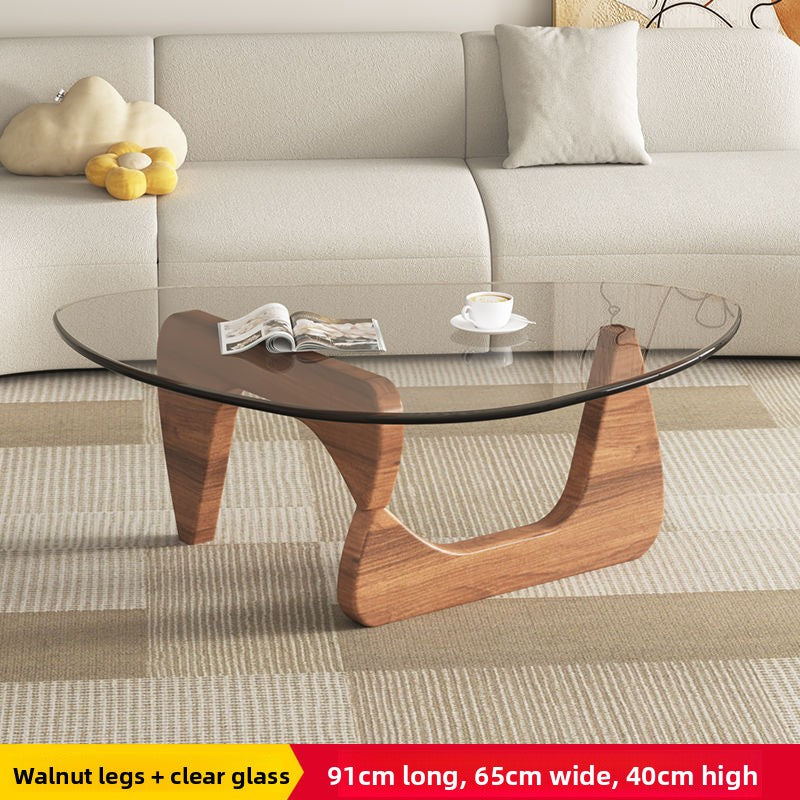 Simple and creative round coffee table
