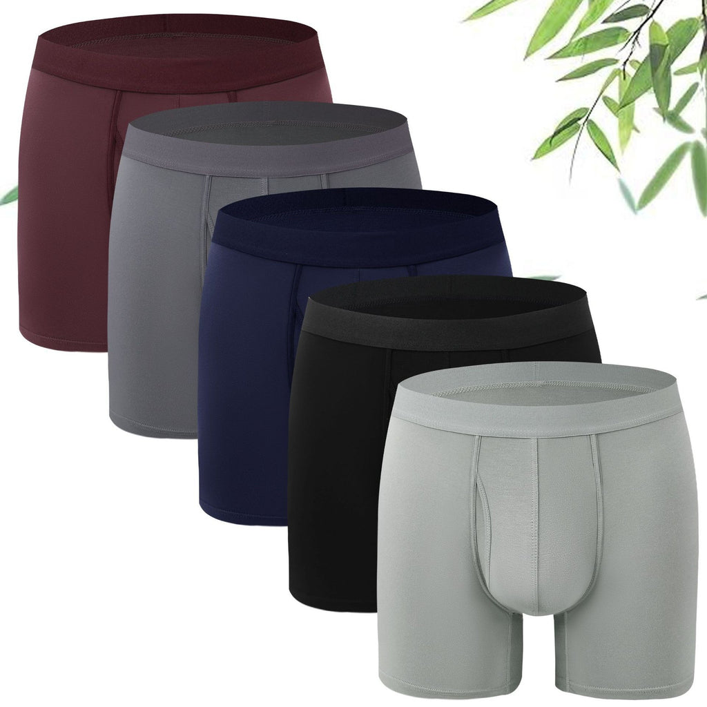 Apollo Premium Viscose Knit Boxer Briefs - Ultra-Soft Breathable Underwear