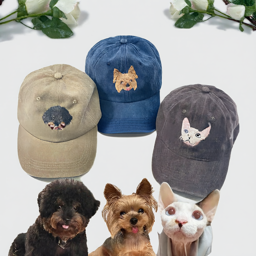Custom Embroidered Animal Baseball Cap