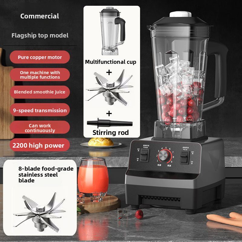 High-Speed 40000 RPM Electric Blender & Food Processor | 2L Multi-Functional Juicer
