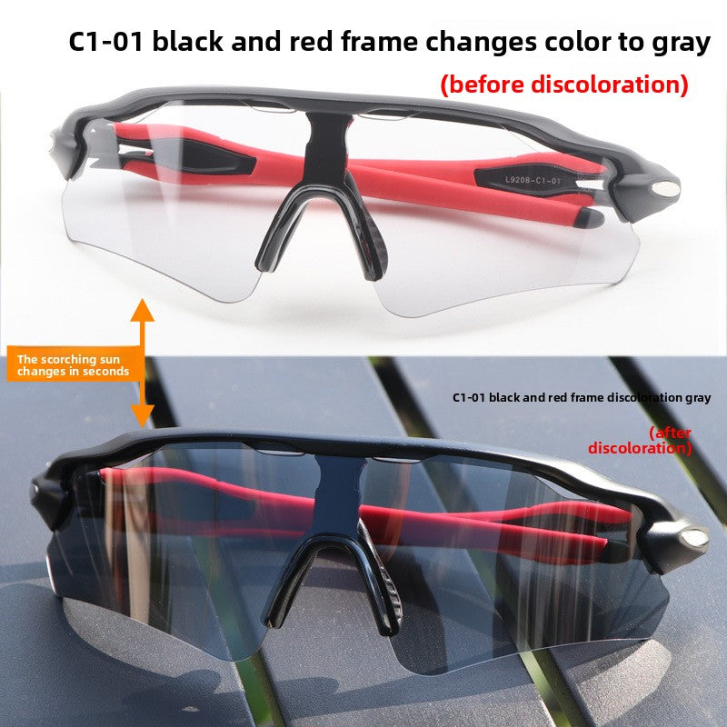 TR90 Sports Riding Sunglasses UV400 Protection Half Frame