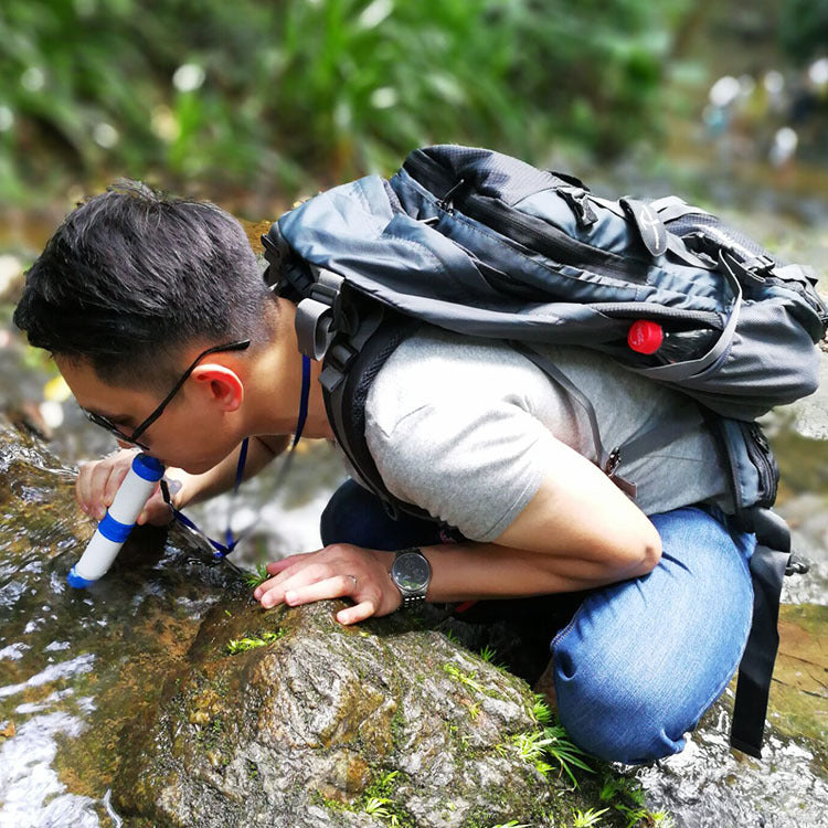 Portable Water Purification Straw Outdoor Filter