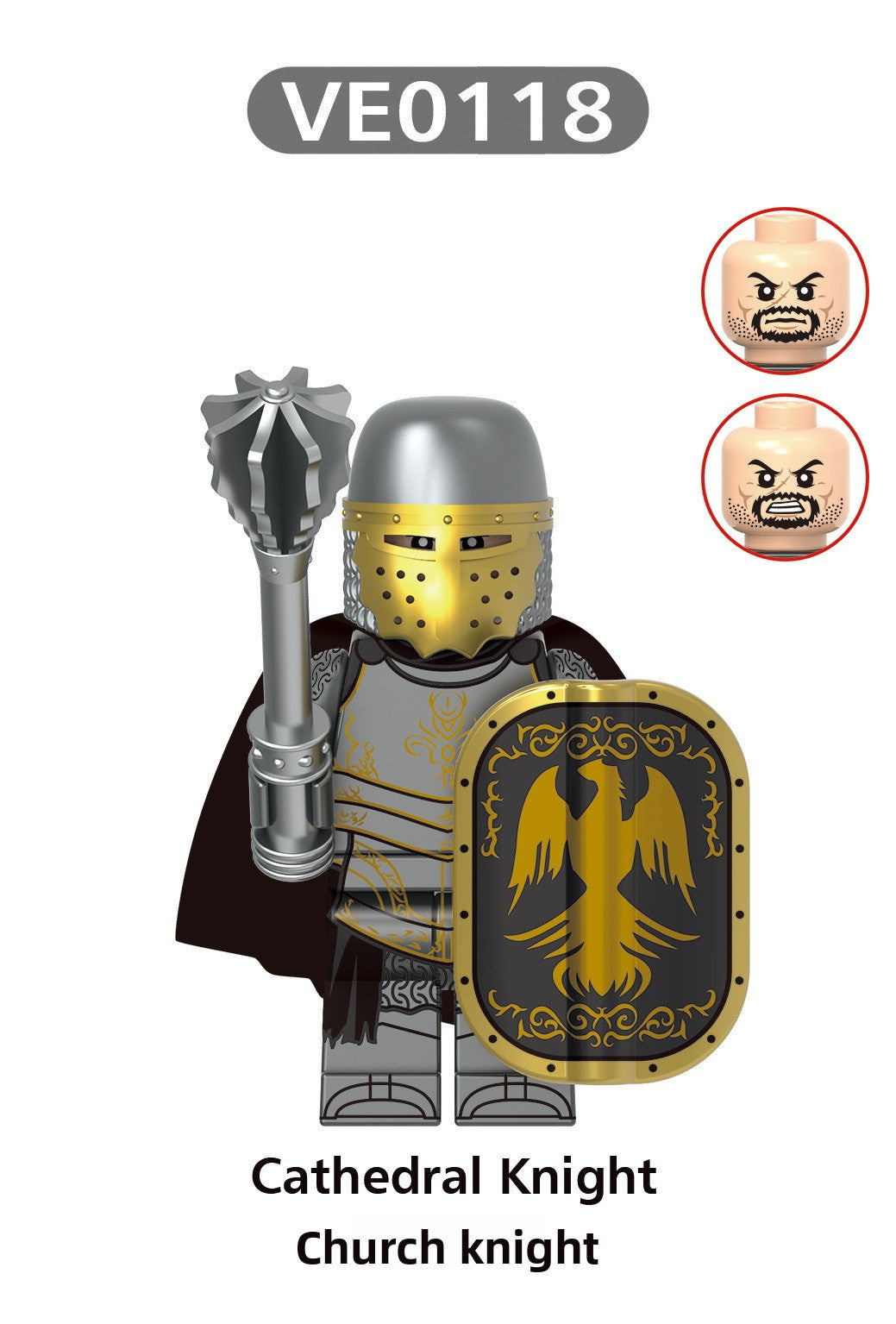 Medieval Knights and Imperial Guards Custom Collectible Minifigure