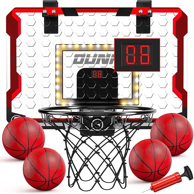 Childrens Basketball Hoop Set with Scorekeeper