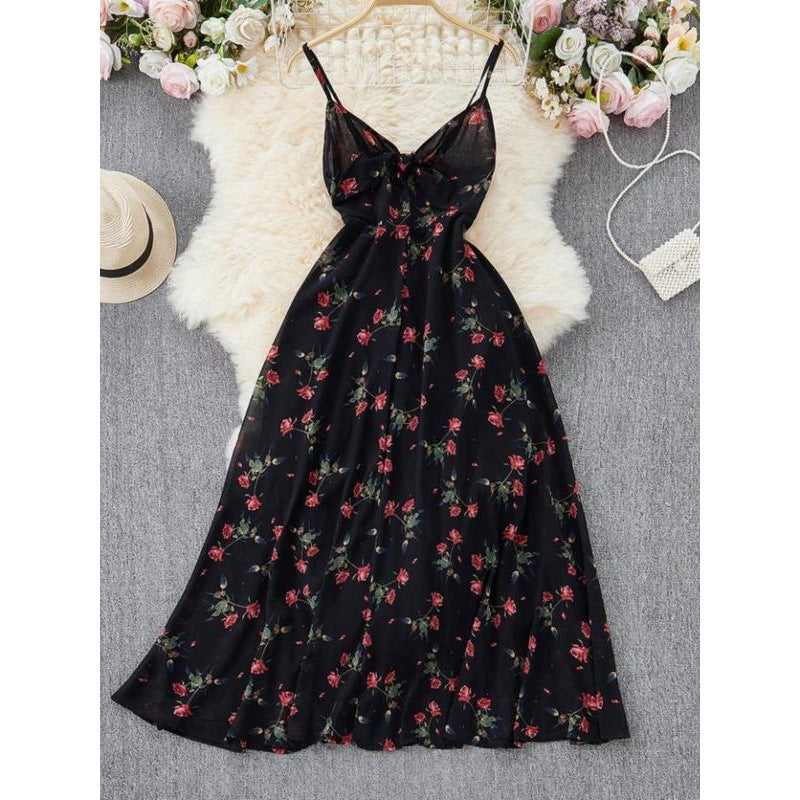 Floral Print Sports Suit