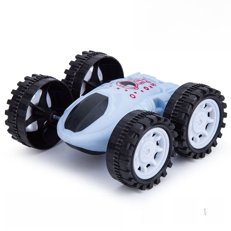Inertial double-sided dump truck