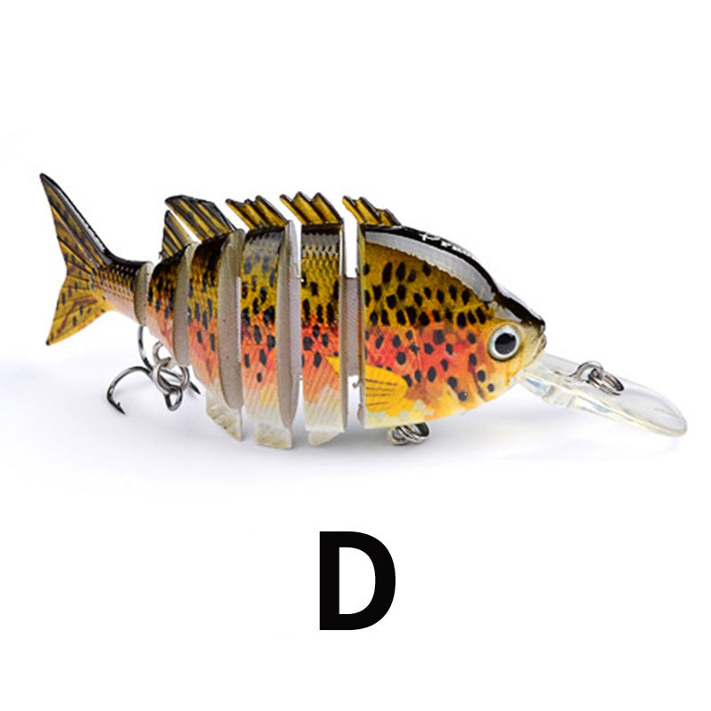 Hard Plastic Multi-Joint Fishing Lure
