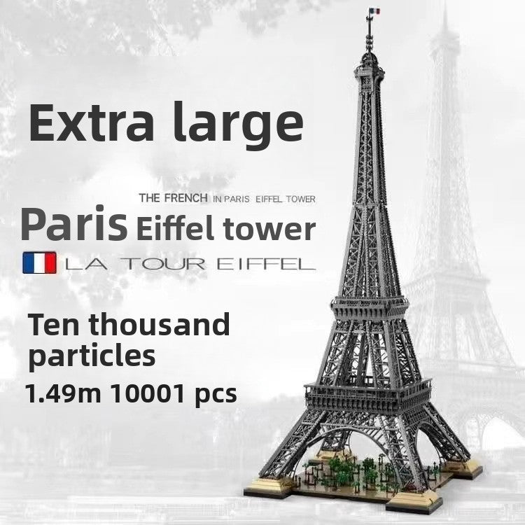 Eiffel Tower Building Blocks Model
