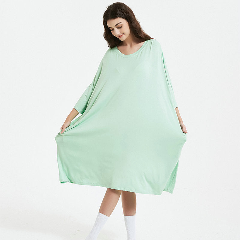 Womens Loose Fit Rayon T-Shirt