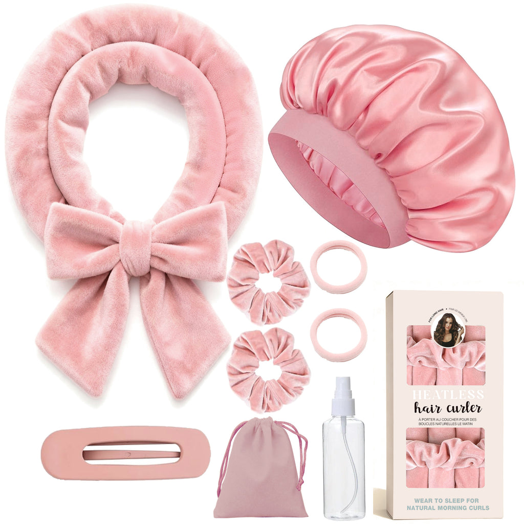 Soft Butterfly Bow Sleep Hair Coiler