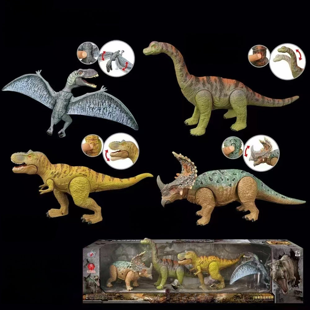 Large Remote Control Dinosaur Toy with Sound and Light