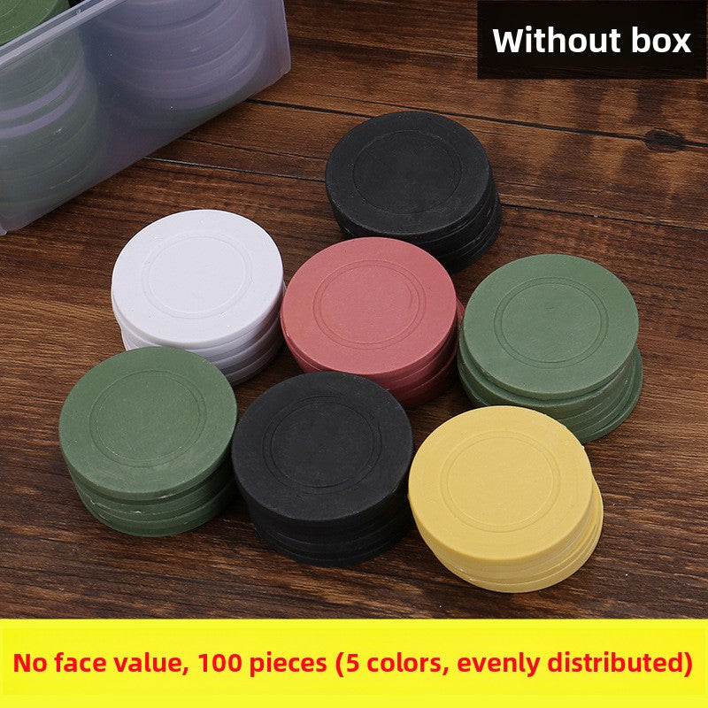 Plastic Poker Chips for Card Games
