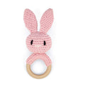 Handmade Crochet Animal Baby Rattle Teether
