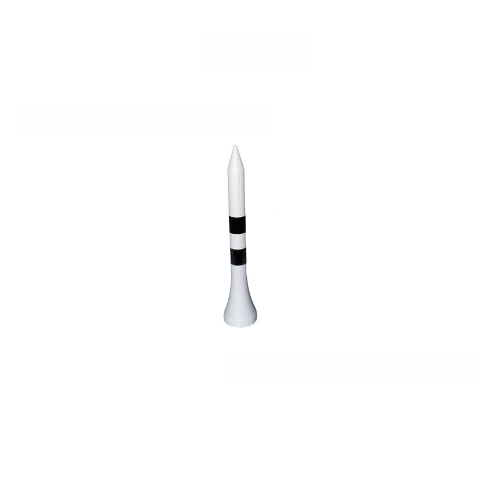 Wood Fiber Golf Tees with Customizable Stripes