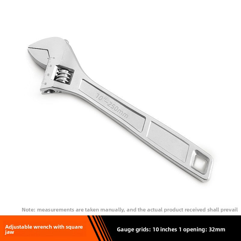 Adjustable Wrench with Self-Locking Mechanism