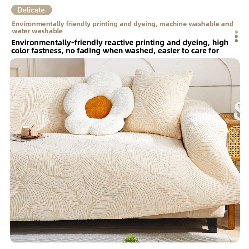 Elastic Sofa Cover with Anti-Scratch Protection