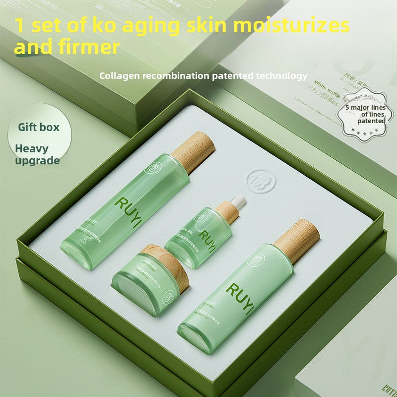 Verdant White Truffle Anti-Aging Treatment Kit -4-Piece firming & Lightening Ritual