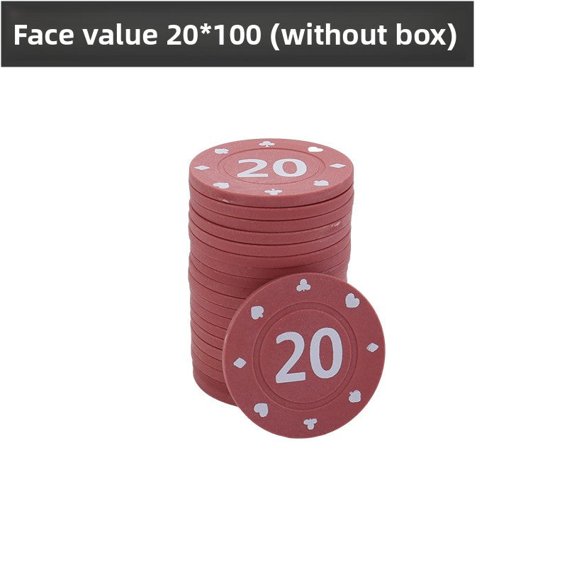 Plastic Poker Chips for Card Games