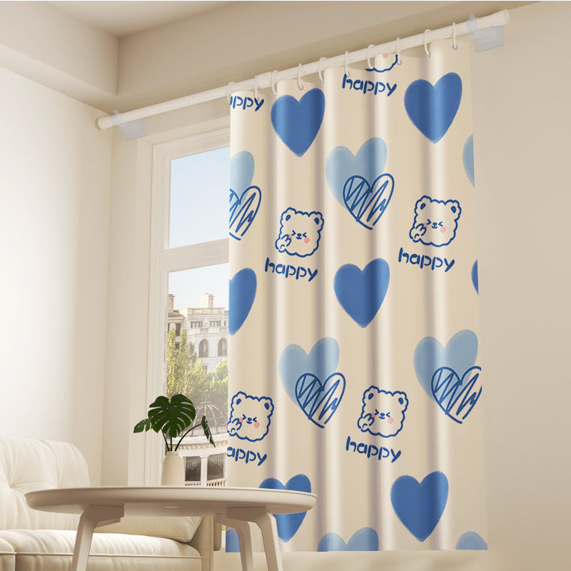Recommendation: Damage-Free No-Drill Semi Blackout Curtains – Decorative Print Window Drapes for Easy Installation