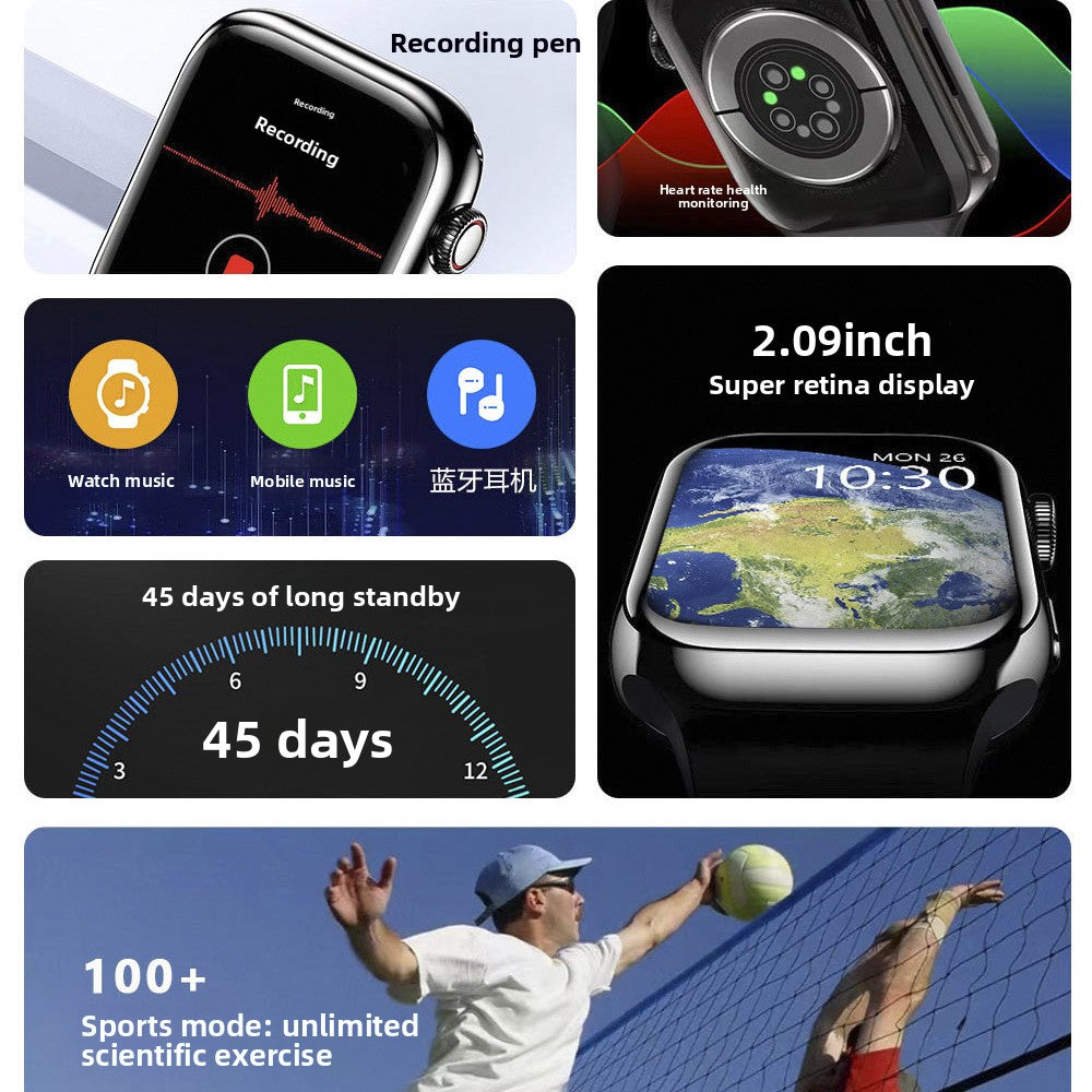 Multifunction Health Monitoring Smart Watch