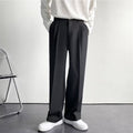 Men's Straight Leg Casual Trousers