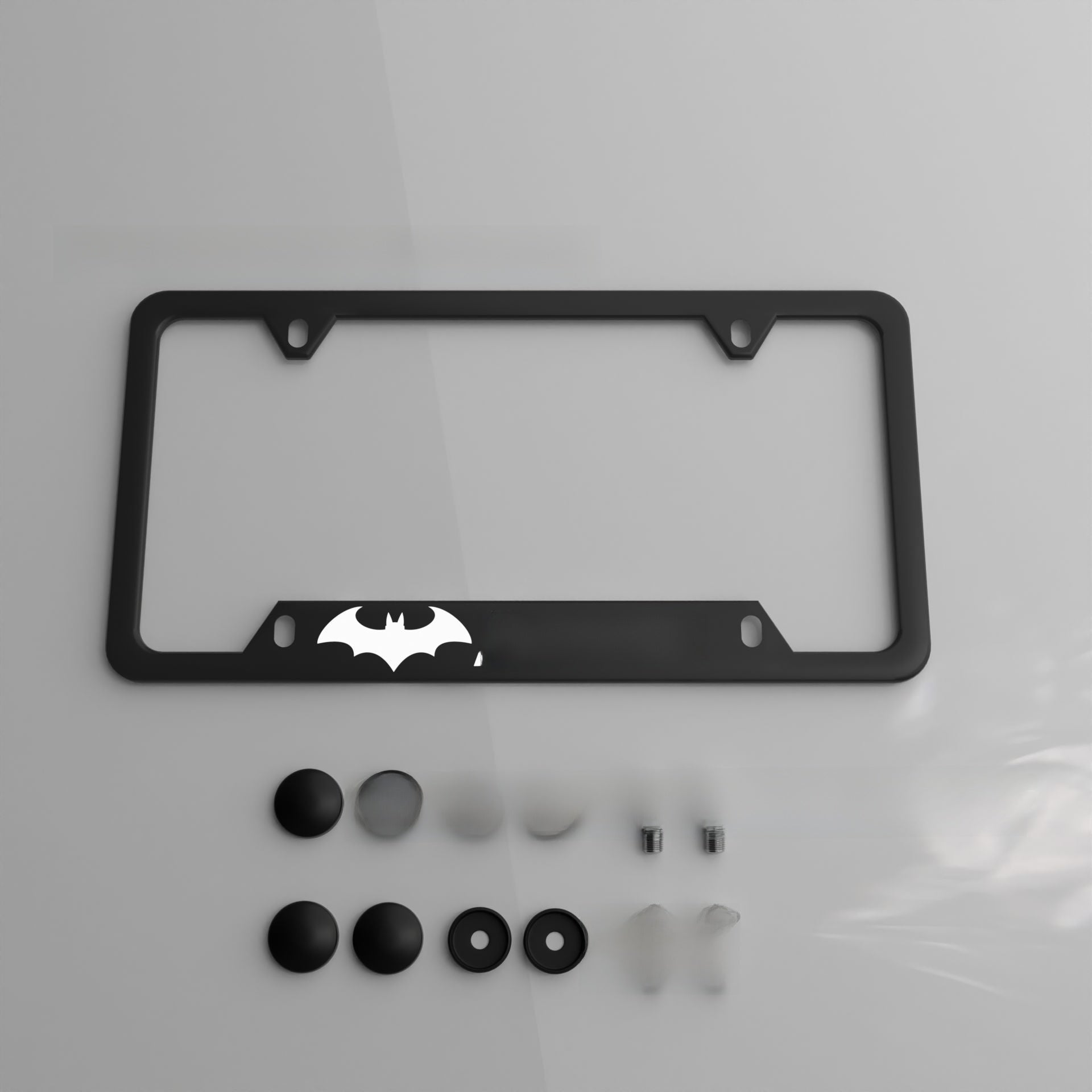 US Standard License Plate Frame with UV Coating